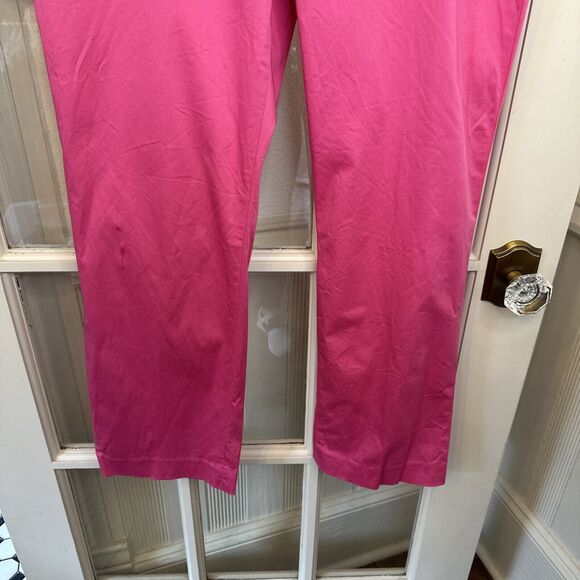 Vintage Lauren Ralph Lauren Pink Pants Women's 14 Petite Chino - Picture 3 of 11